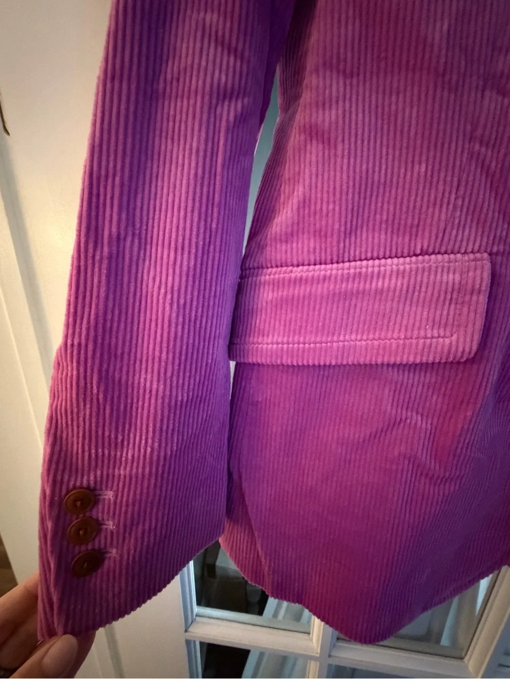 NWOT kate spade Pink Corduroy Blazer Jacket